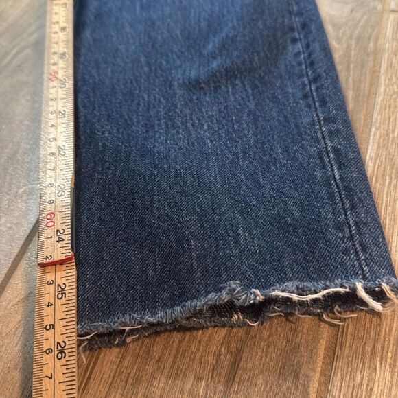 Rag and Bone Raw Hem Jeans Size 29 Woman’s High Rise Skinny Ankle - Picture 10 of 14